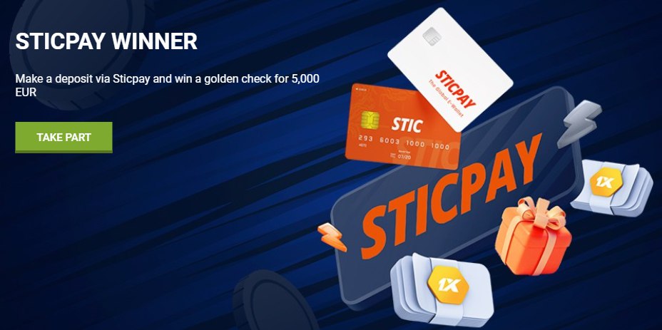 Sticpay Winner 1xBet